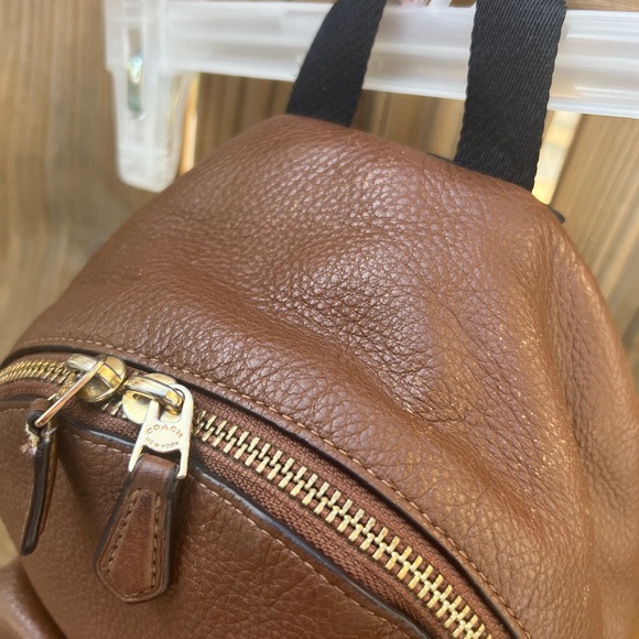 COACH Brown Backback - Picture 4 of 15